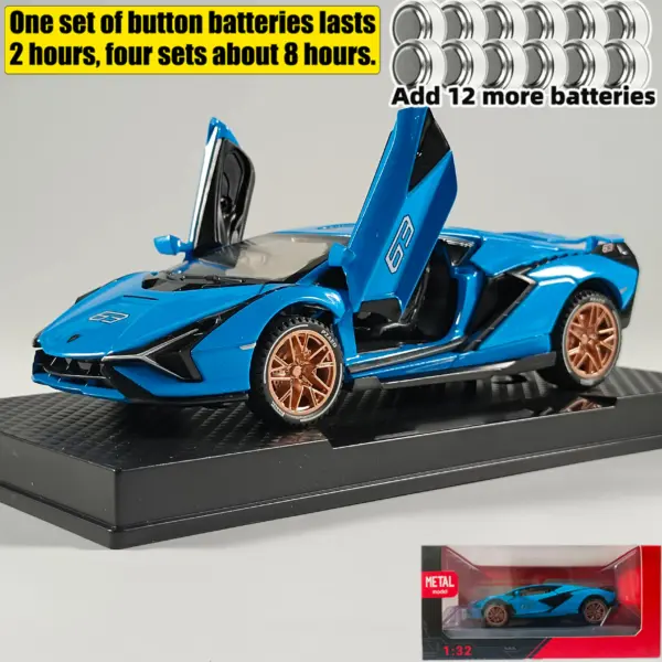 1:32 Sian FKP 37 Supercar Diecast Model - Image 16