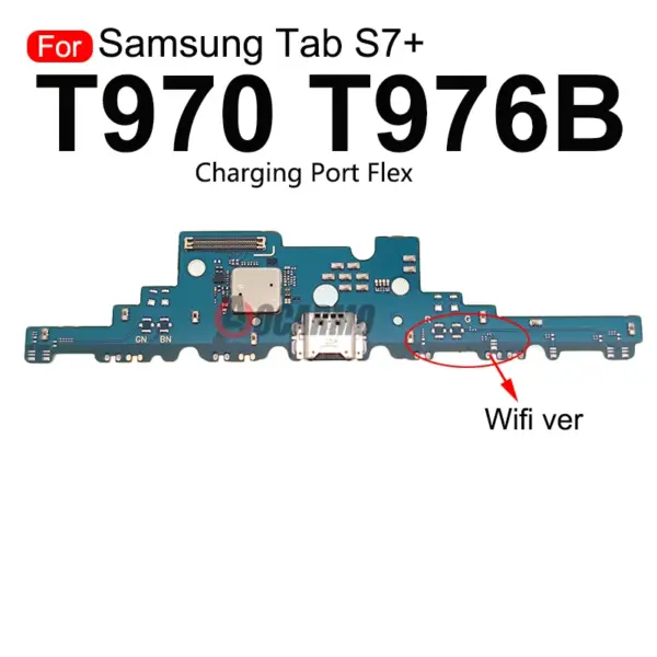Samsung Galaxy Tab S7+ T970 T976 USB Charging Port Flex Cable - Image 2