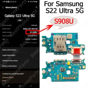 Samsung Galaxy S22 Ultra S901 Charging Port Dock 29 S74f0e012613c43248187608292fc3c9aw 1