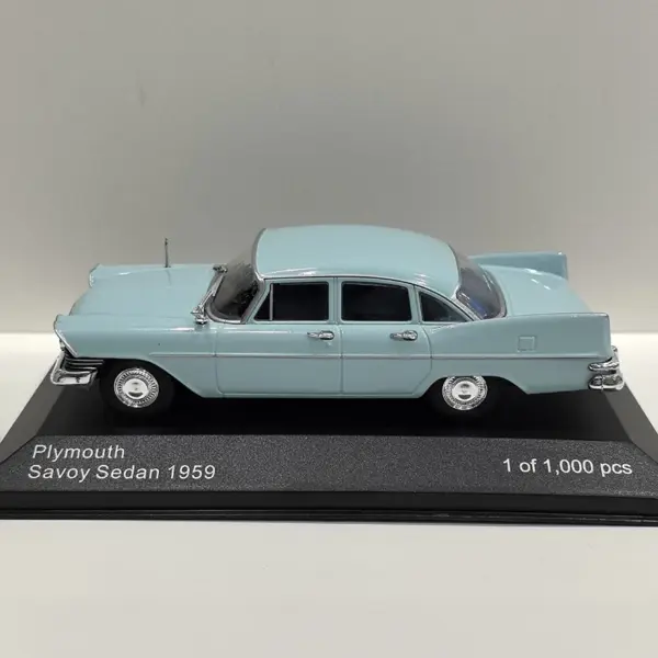 Diecast Plymouth 1959 Alloy Car Model Toy - Image 2
