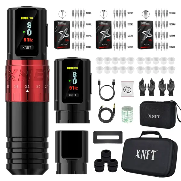 XNET Vipera Wireless Tattoo Kit with OLED Display - Image 12