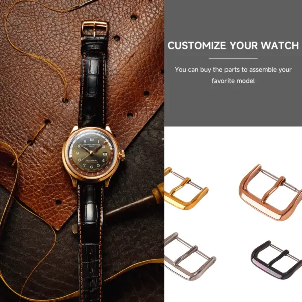 Universal Stainless Steel Watch Strap Buckle - Image 5