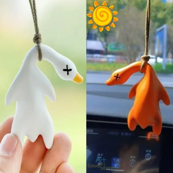 Color-Changing Duck Keychain for Cars and Keys - Image 3