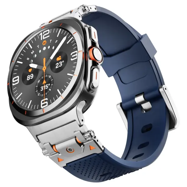 Silicone Strap for Samsung Galaxy Watch7 Ultra 47mm - Image 18