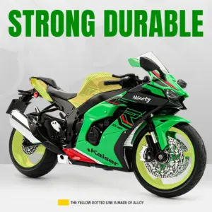Kawasaki Ninja ZX-10R Diecast Model Motorcycle 14 S7542c237405e4977936a22d333578bfeW