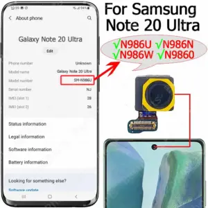 Samsung Galaxy Note 10+ Front Selfie Camera Module 24 S755722aa0f034ebbb5b67aa390584cf3f