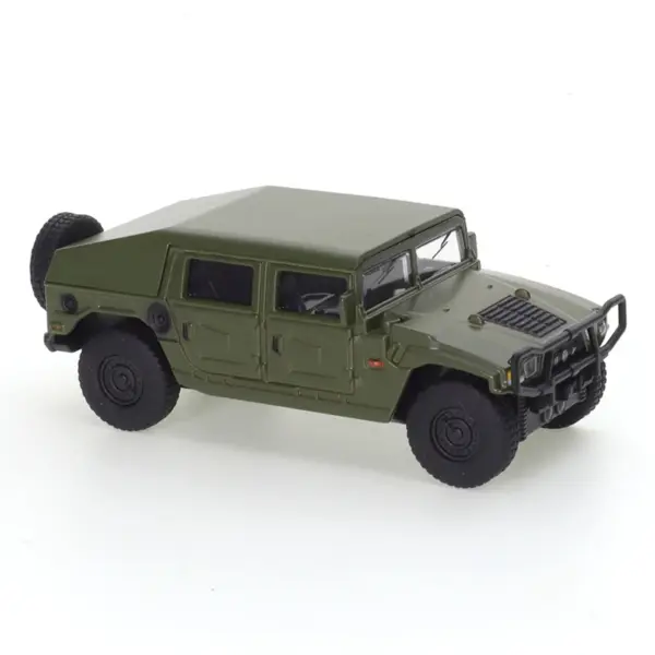 Diecast 1/64 Dongfeng Mengshi Military Vehicle Model - Image 4