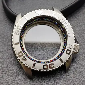 42mm Black Matte Watch Case for NH35 Movement 293 S756ba2d8b9ea49df8c6d00f0f17bfcef8 2