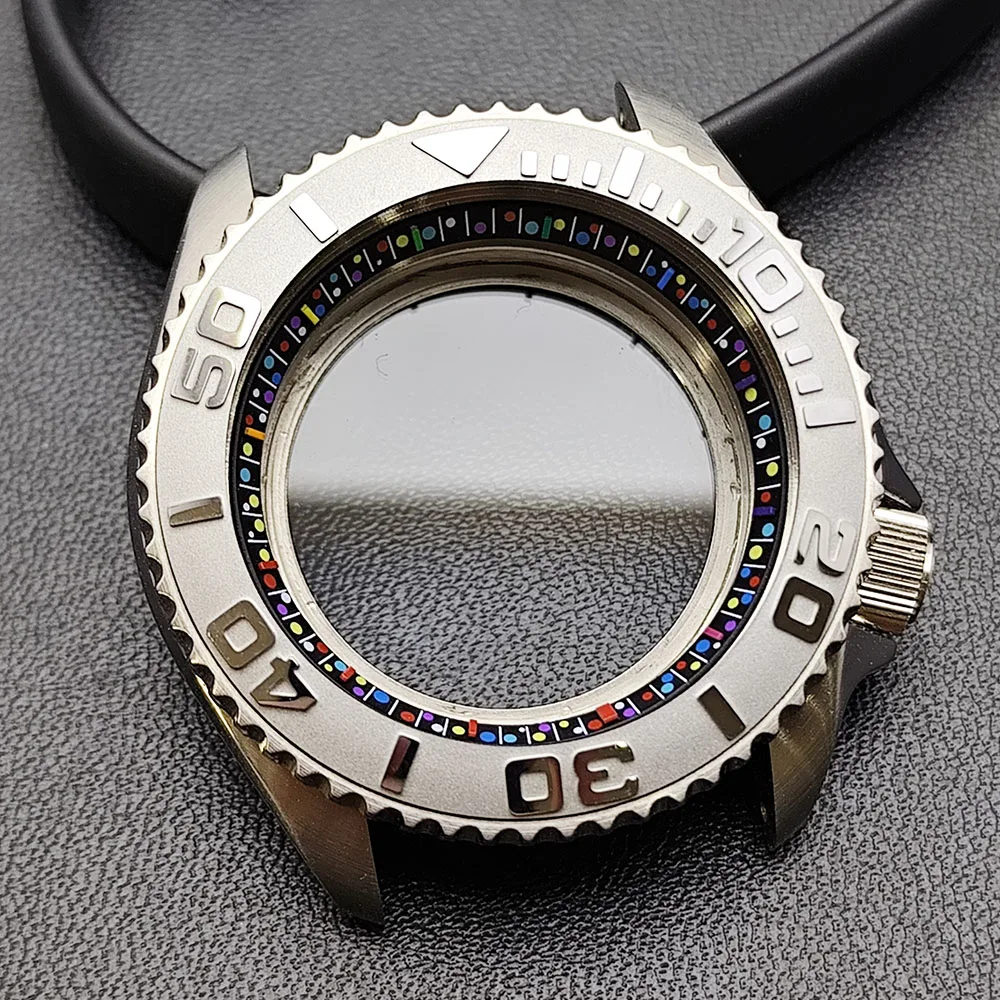 42mm Black Matte Watch Case for NH35 Movement 139 42mm Black Matte Watch Case for NH35 Movement - Image 139