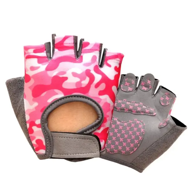 Children's Breathable Half Finger Cycling Gloves - Image 6