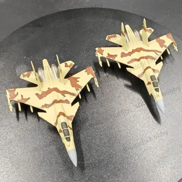 2PCS Sukhoi Su-37 Resin Fighter Aircraft Models - Image 3