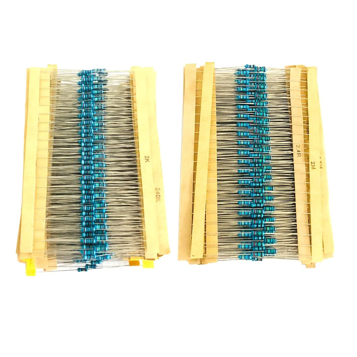 300/600pcs Metal Film Resistor Set 1% Tolerance 4 300/600pcs Metal Film Resistor Set 1% Tolerance - Image 4