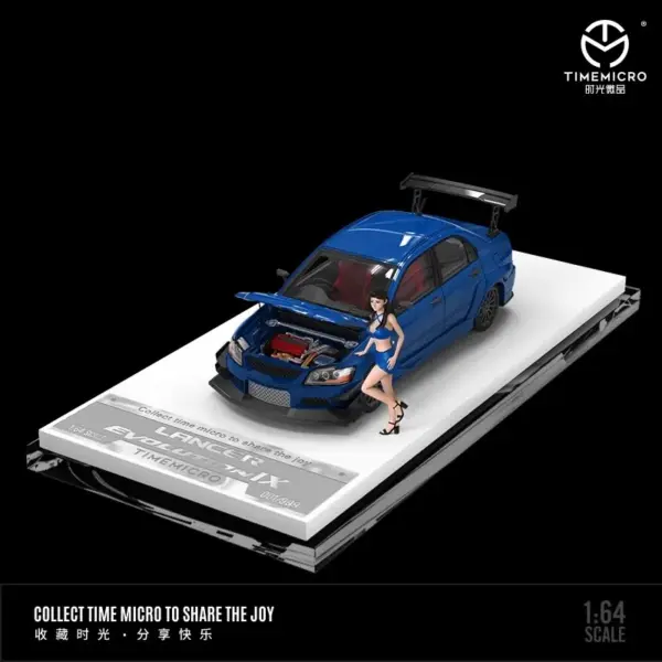 Time Micro 1/64 Lancer Evolution IX Diecast Model Car - Image 7
