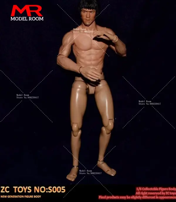 1/6 Male Muscle Action Figure with Replaceable Hands - Image 6