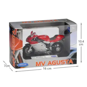 1:18 Welly MV AGUSTA F4 S Diecast Motorcycle Model 9 S765087d90bd44f66b94823ce88af34cdP