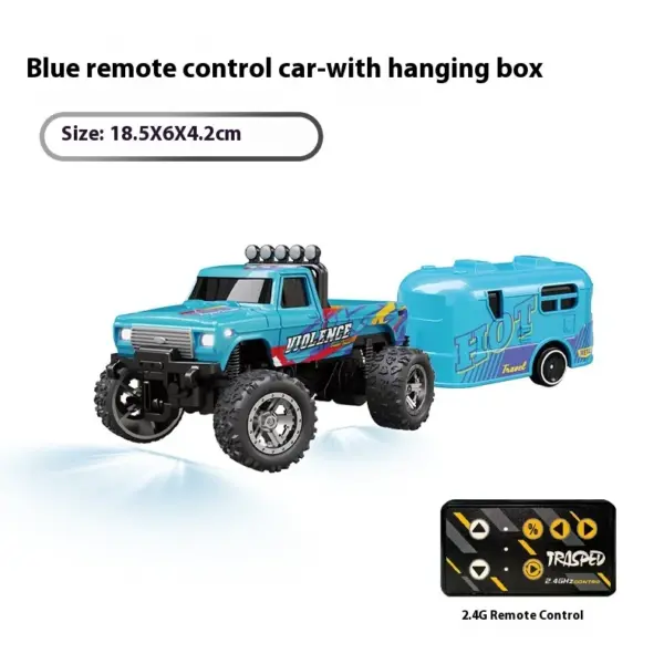 1:64 Off-Road RC Car with Trailer Gift - Image 7
