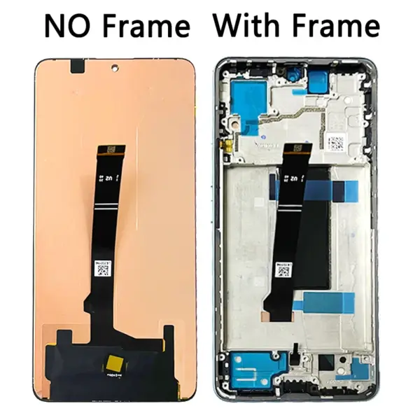 6.67 inches Xiaomi Redmi Note 13 Pro LCD Display with Frame - Image 3