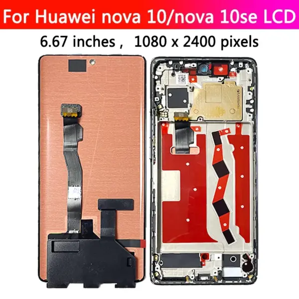 Huawei Nova 10 SE LCD Display Screen Replacement - Image 3