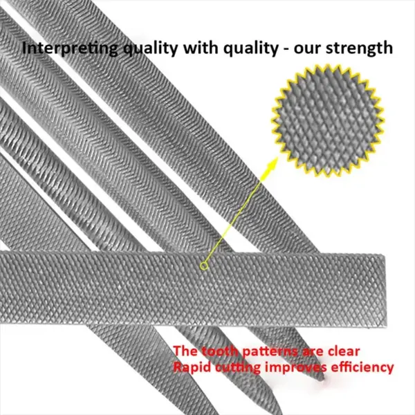 10pcs High Carbon Steel Needle File Set for Jewelry and Woodworking - Image 3