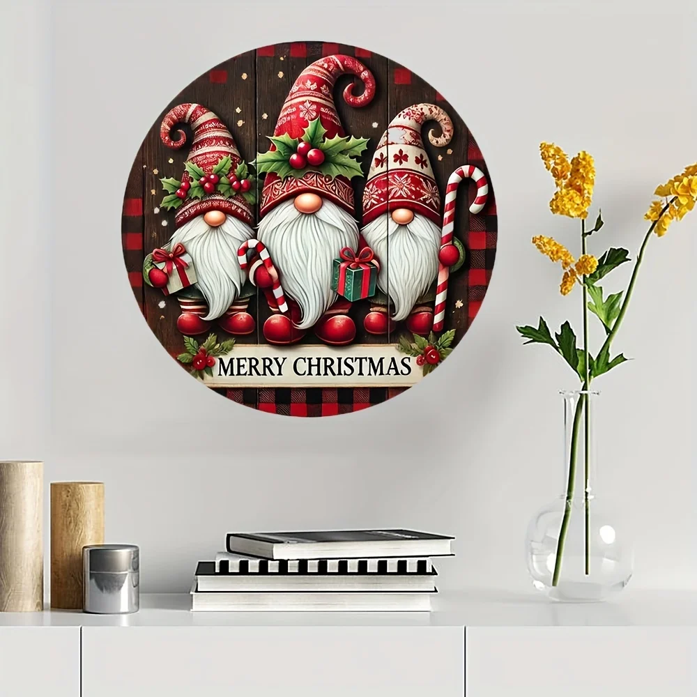 Christmas Dwarf Wooden Wall Logo Decor 3 Christmas Dwarf Wooden Wall Logo Decor - Image 3