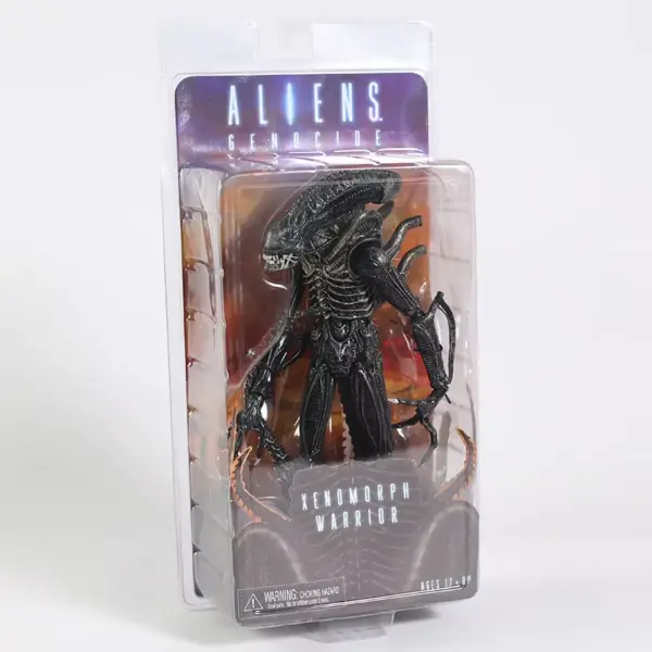 NECA Alien vs Predator Grid Warrior Xenomorph Figure - Image 8