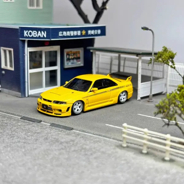 JERREN 1:64 Nissan Skyline GTR R33 Diecast Car - Image 2