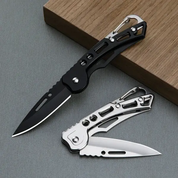 Foldable Stainless Steel Survival Knife for Outdoors - Image 5