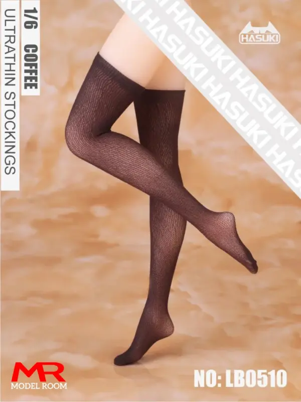 HASUKI LB05 1/6 Female Seamless Stockings for Action Figures - Image 9