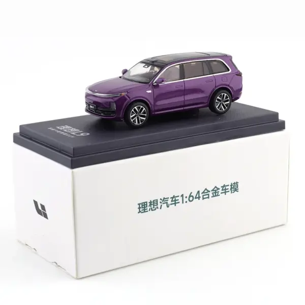 Ideal Car L6 L7 L8 L9 1:64 Alloy Model - Image 15