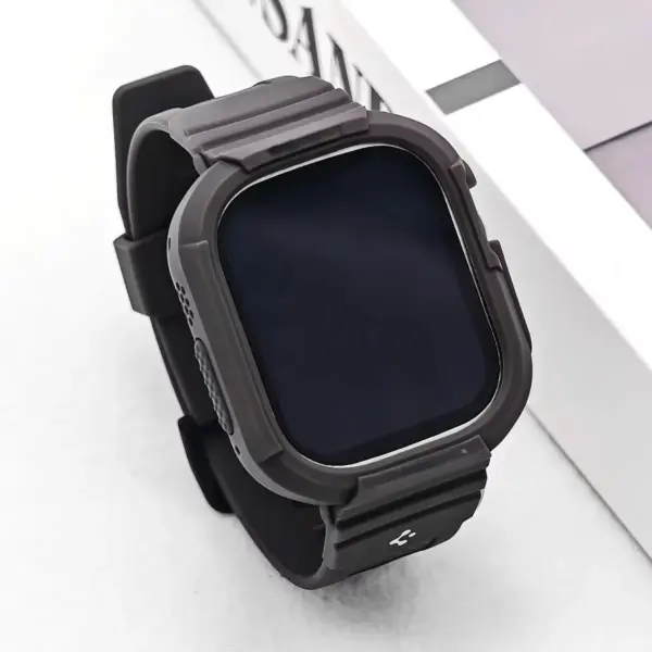 Rugged Carbon Case for Apple Watch Ultra2/9/8/7/6/SE Series 5-9 - Image 4