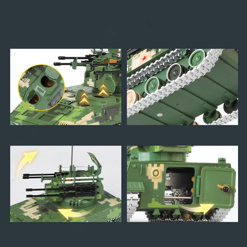 1:28 Alloy PGZ-95 Tank Model Collectible 2 1:28 Alloy PGZ-95 Tank Model Collectible - Image 2