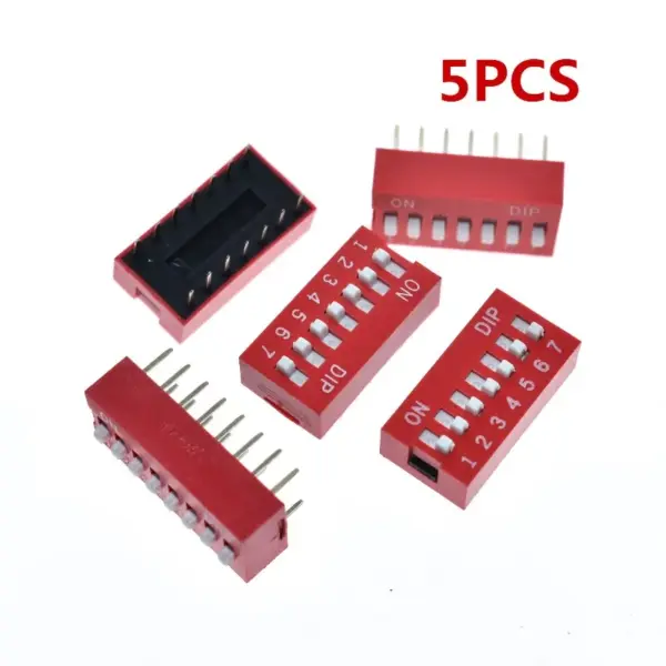 8-Way DIP Switch Kit in Box 2.54mm Toggle Switches - Image 6