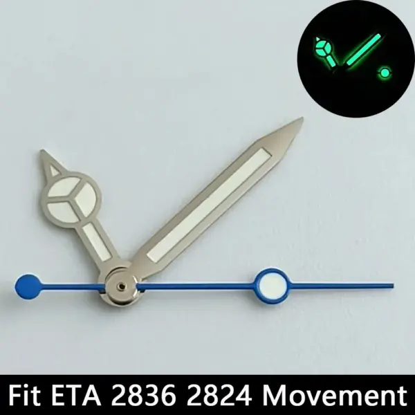 Silver/Gold N H35 Watch Hands for NH35 ETA 286 Movement - Image 60