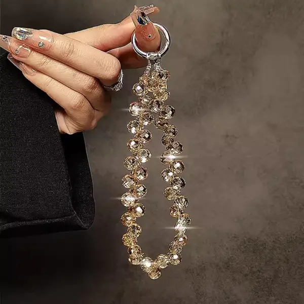 Crystal Rhinestone Phone Wrist Strap for iPhone & Android - Image 9