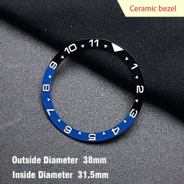 38mm Ceramic Watch Bezel Insert for Dwayne Campbell Model - Image 21