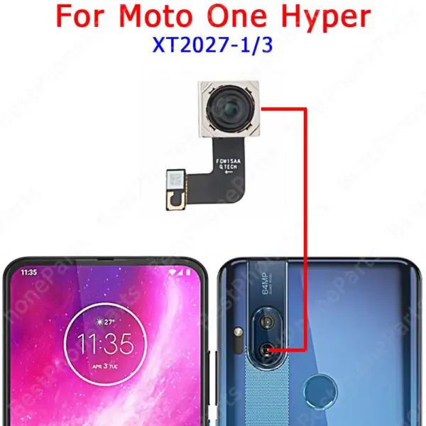 Motorola Moto One Series Rear Camera Module Replacement - Image 2