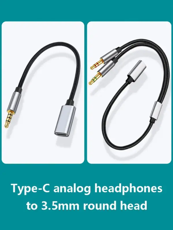 3.5mm to USB-C Audio Adapter for Phones and Tablets - Image 2