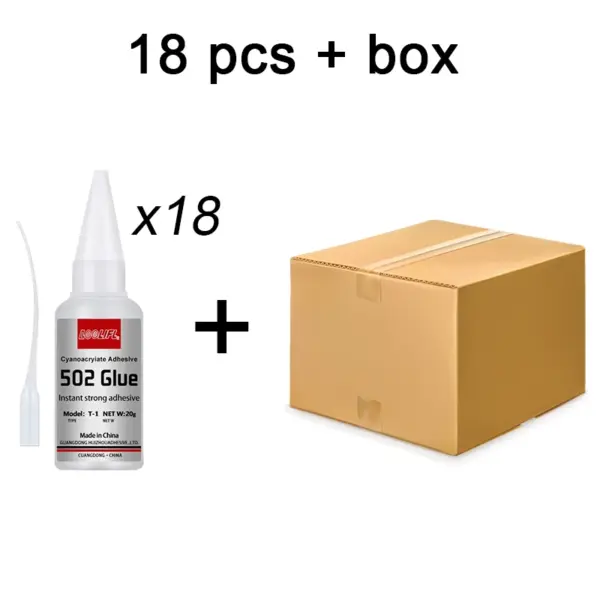 LOOLIFL 502 Super Glue 20ml Multi-Surface Adhesive - Image 9