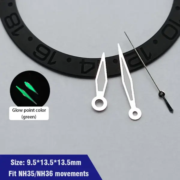 Green Luminous Watch Hands for NH35 NH36 Movement - Image 60