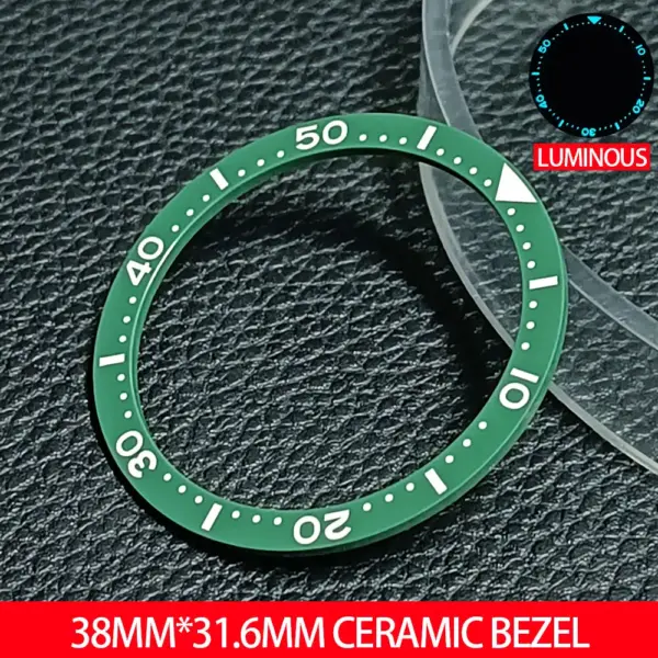 38mm Ceramic Bezel Insert for Dwayne Campbell Watch - Image 9
