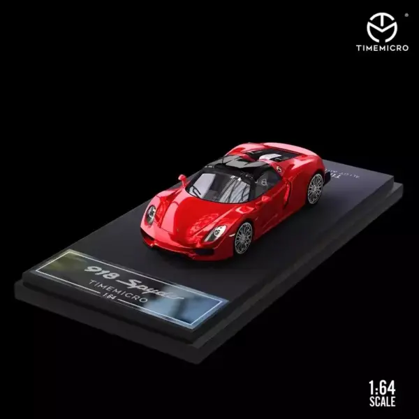 Time Micro 1:64 918 Spyder Diecast Model Car - Image 7