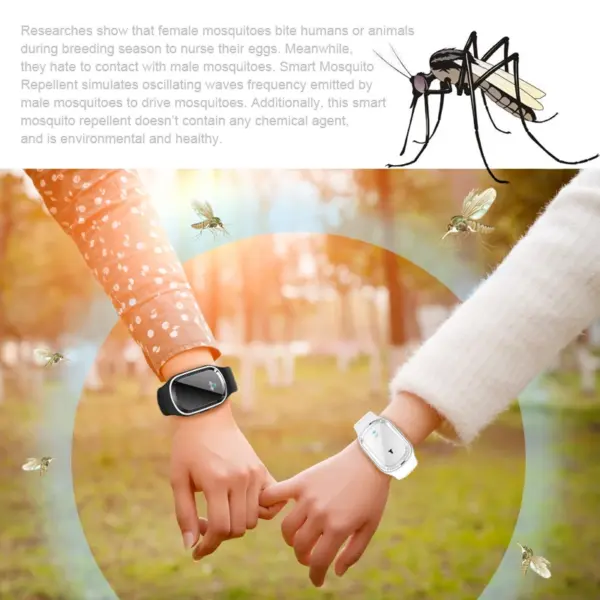 Xiaomi M2 Portable Ultrasonic Mosquito Repellent Bracelet - Image 2