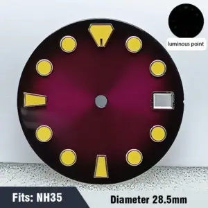 Men's Watch Dial NH35Nh36 Luminous Sterile Model 185 S7937211a10bf497099e34074074ce446N