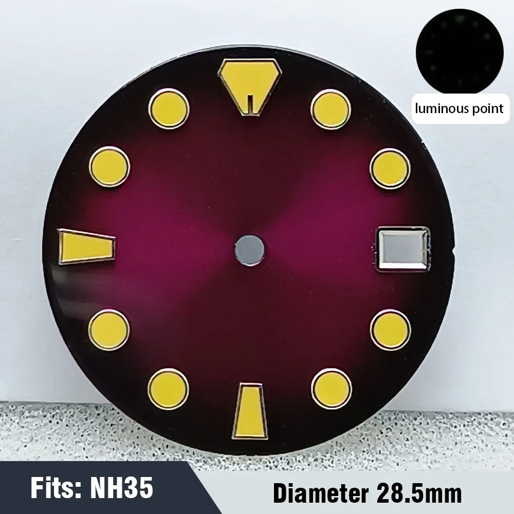 Men's Watch Dial NH35Nh36 Luminous Sterile Model 60 Men's Watch Dial NH35Nh36 Luminous Sterile Model - Image 60