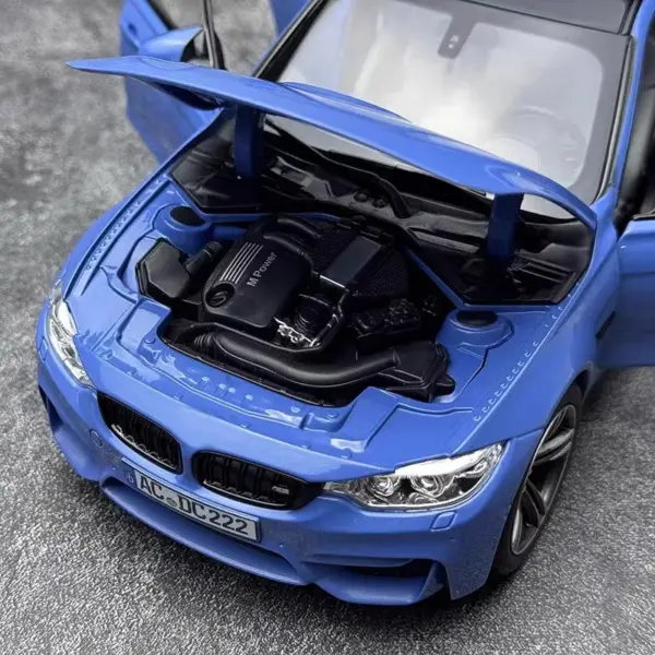 Norev 1:18 BMW M3 F80 Alloy Model Car - Image 4