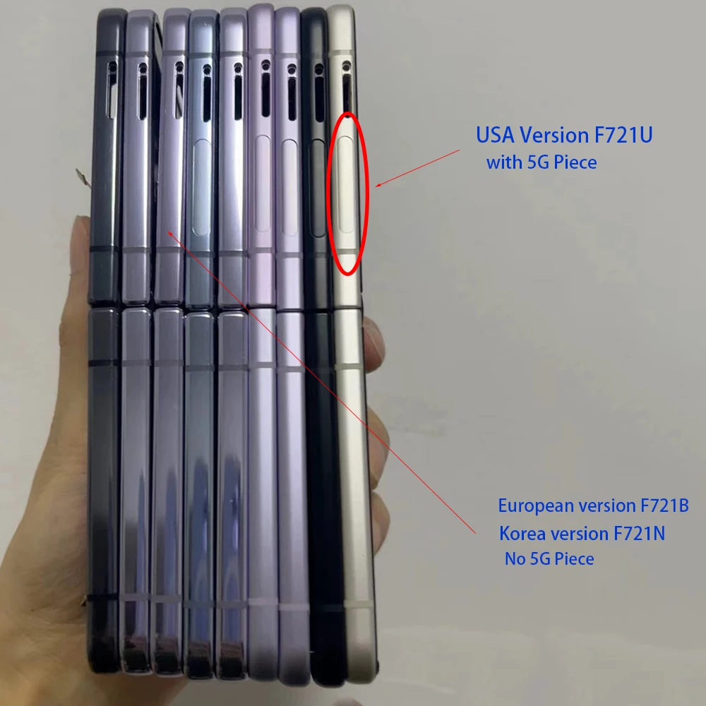 Samsung Galaxy Z Flip 4 F721 Middle Frame Housing 5 Samsung Galaxy Z Flip 4 F721 Middle Frame Housing - Image 5