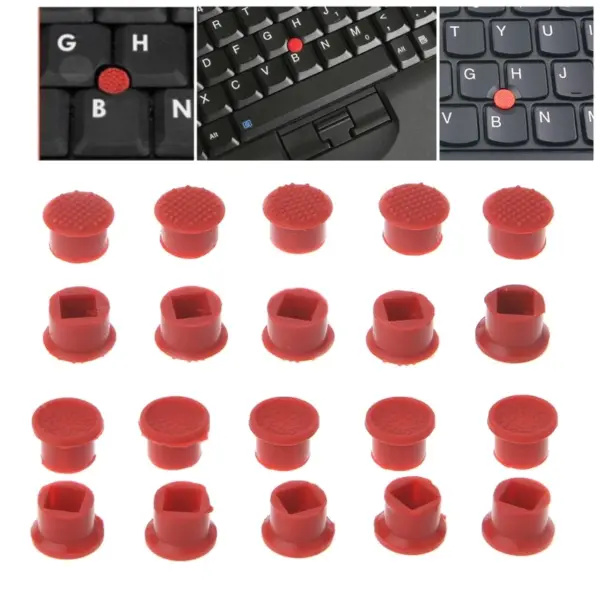 Red Trackpoint Caps for Lenovo Thinkpad 10PCS - Image 3
