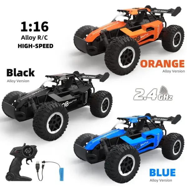 1:16 iOSN Off-road RC Car with LED Lights - Image 6