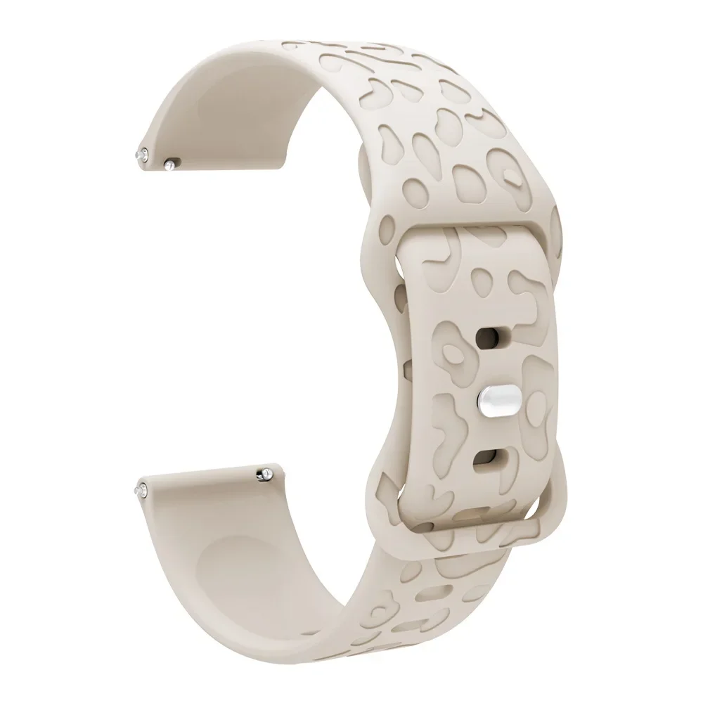 Leopard Silicone Watch Band for Garmin Venu 3S 18 Leopard Silicone Watch Band for Garmin Venu 3S - Image 18