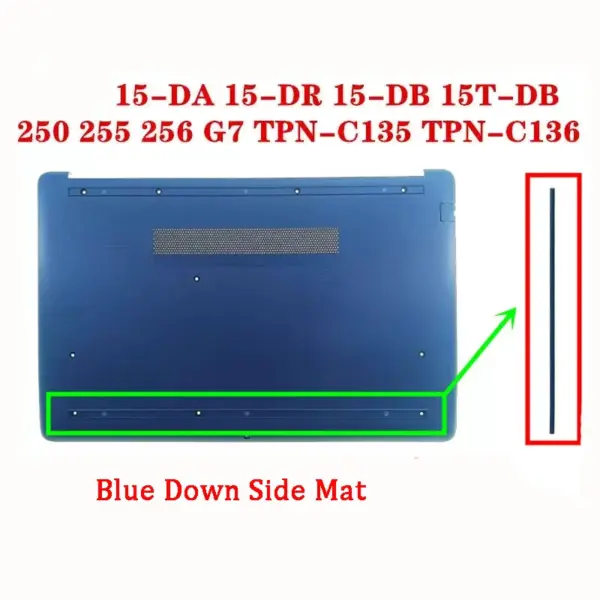 Laptop Bottom Case Rubber Feet for HP 15-DA/DR/DB 250/255/256 G7 - Image 12